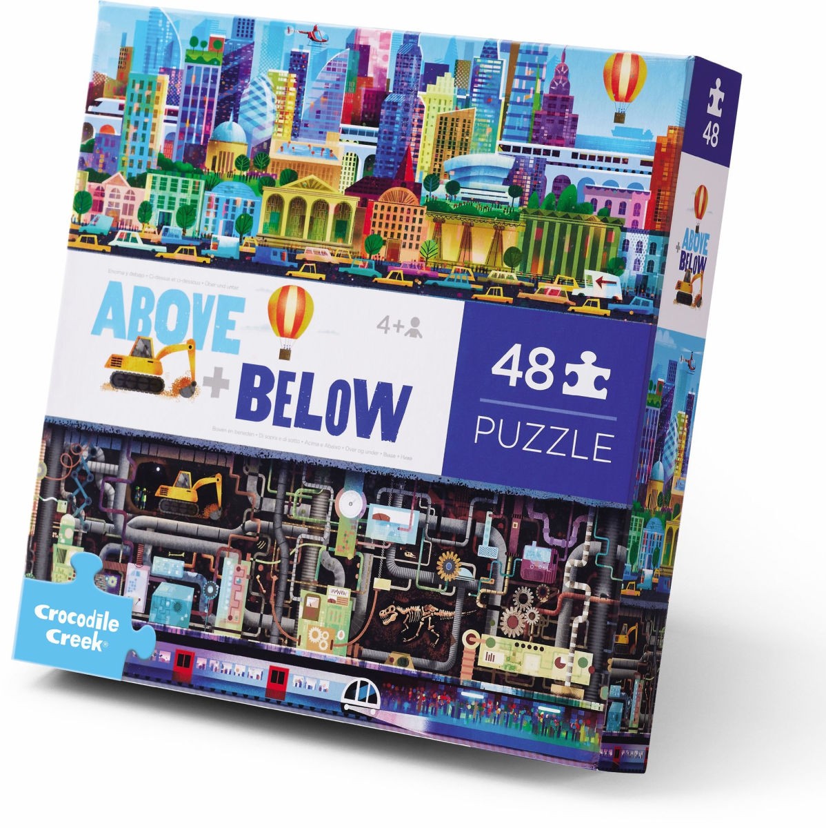 Imagem 0 de Puzzle Above & Below Cidade - 48 Peças