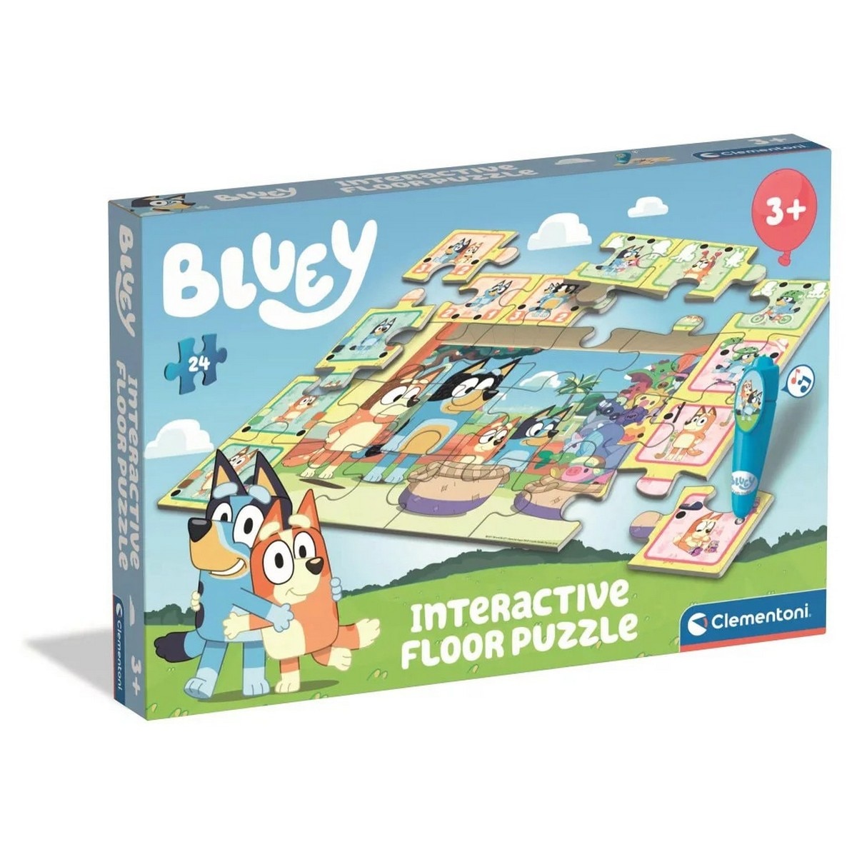 Imagem 0 de Tapete Puzzle + Jogo Interativo Bluey