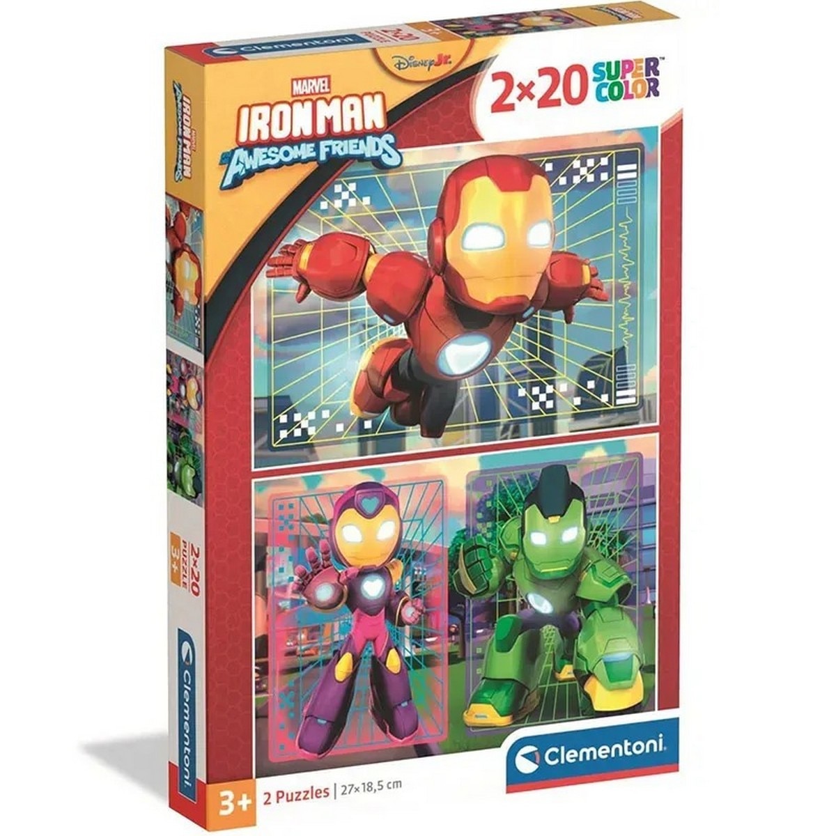 Puzzle Ironman 2x20 Peças 1