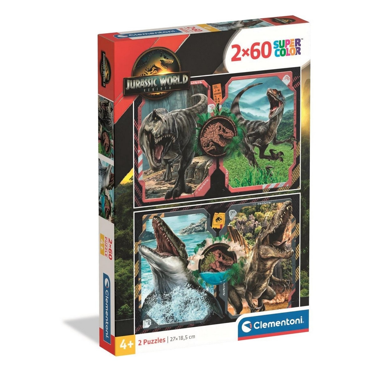 Puzzle Jurassic World 2x60 Peças 1