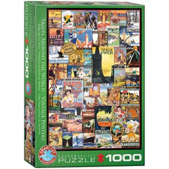 Imagem 0 de Puzzle 1000 Peças- Viagem á Volta do Mundo
