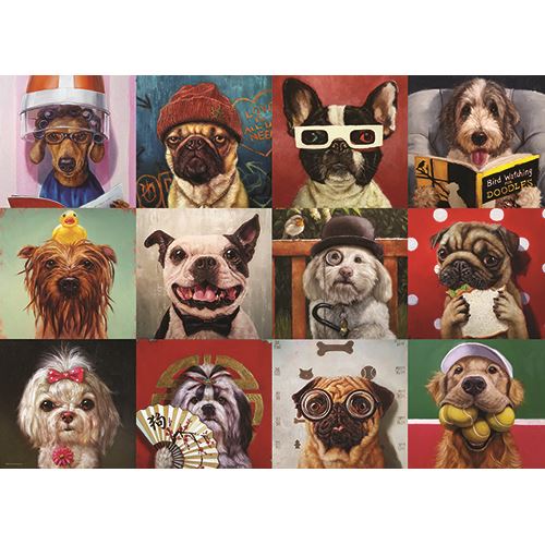 Puzzle 1000 Peças- Cães Engraçados 2