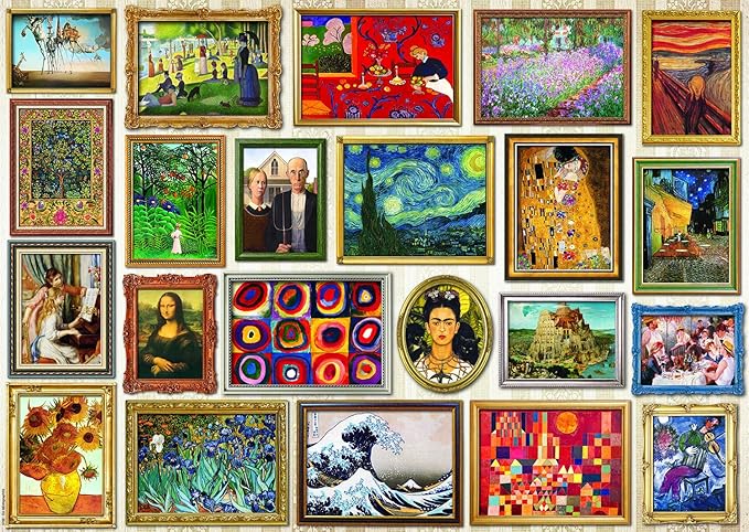 Puzzle 1000 Peças - Fine Art Collage 2