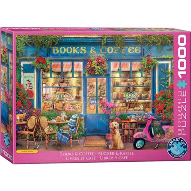 Imagem 0 de Puzzle Books & Coffee - 1000 Peças