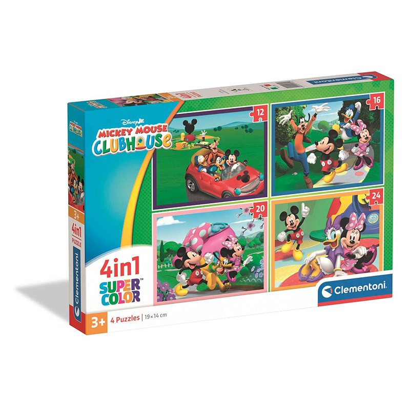 Imagem 0 de Puzzle 4em1 Mickey Mouse Club House