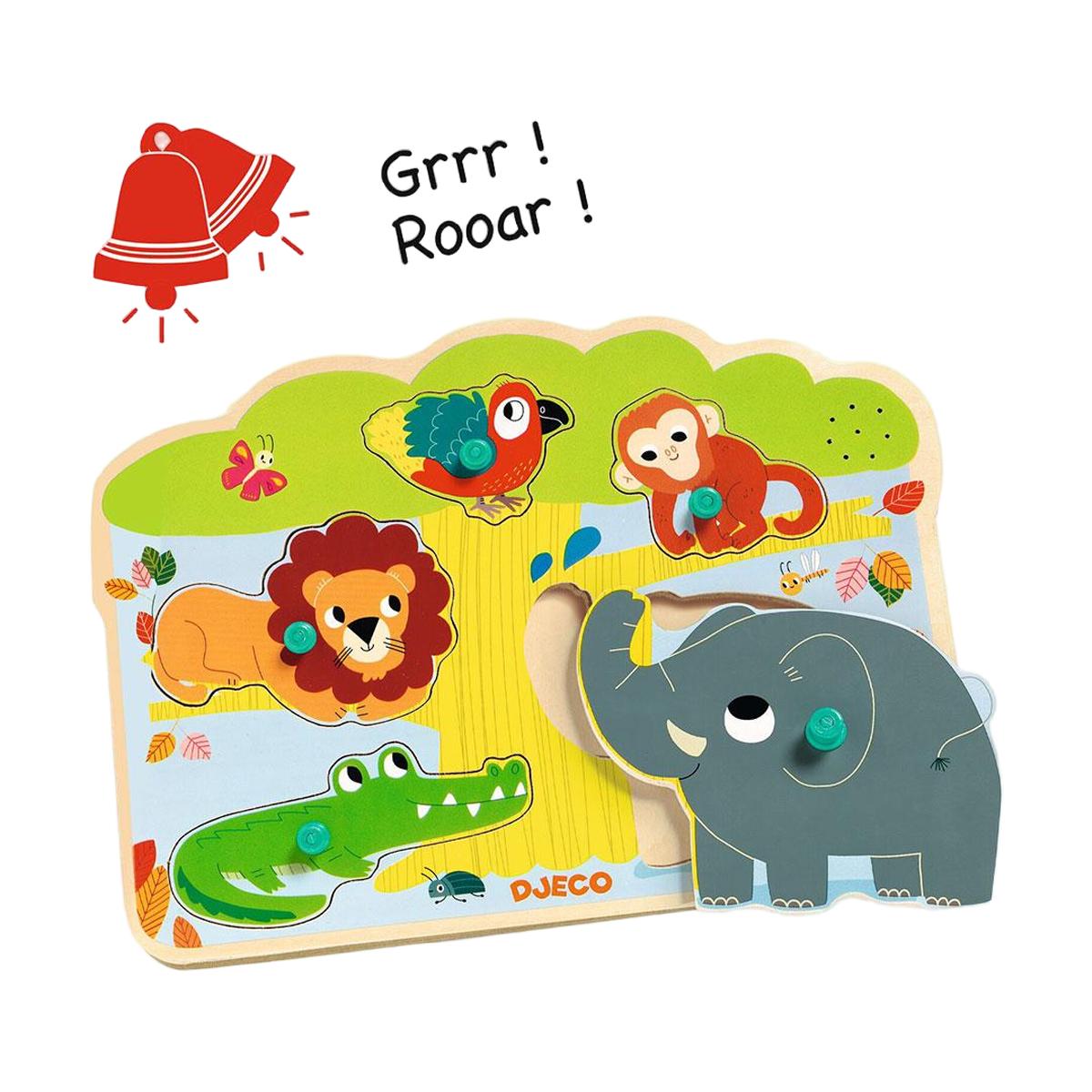 Puzzle Sonoro Animais 2