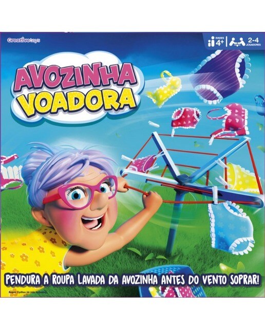 Jogo Avozinha Voadora Creative Toys 1