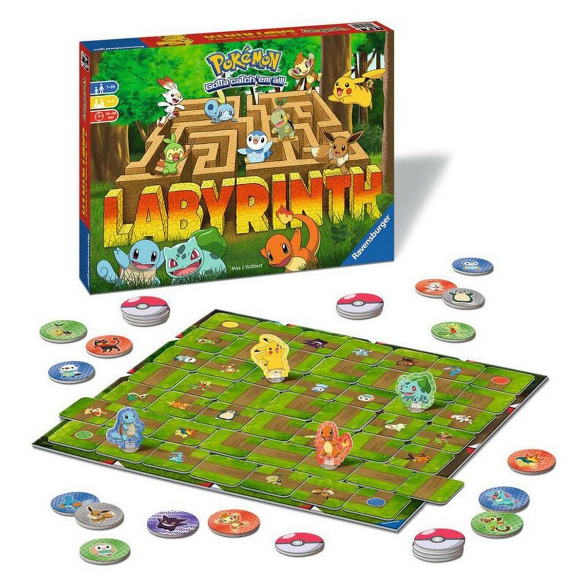 Jogo de Mesa e Estratégia Labirinto Pokémon 2