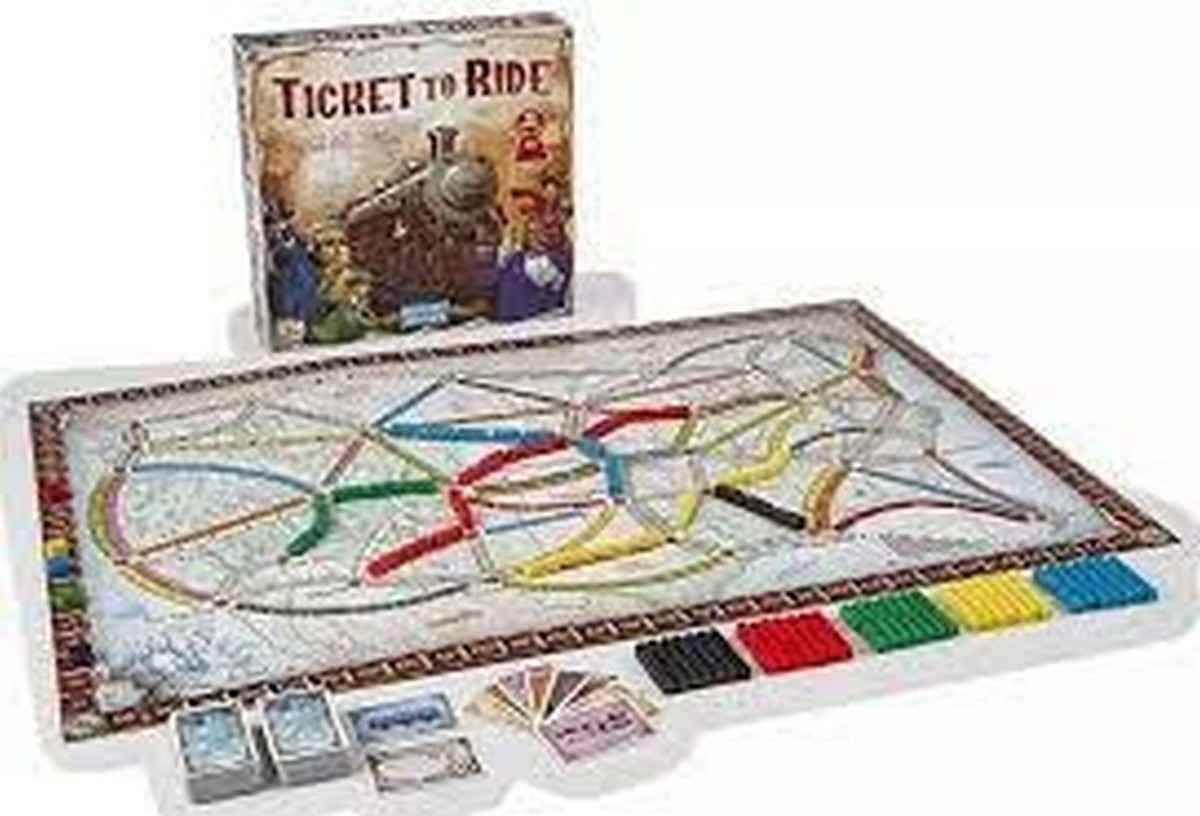 Jogo Ticket to Ride EUA 2