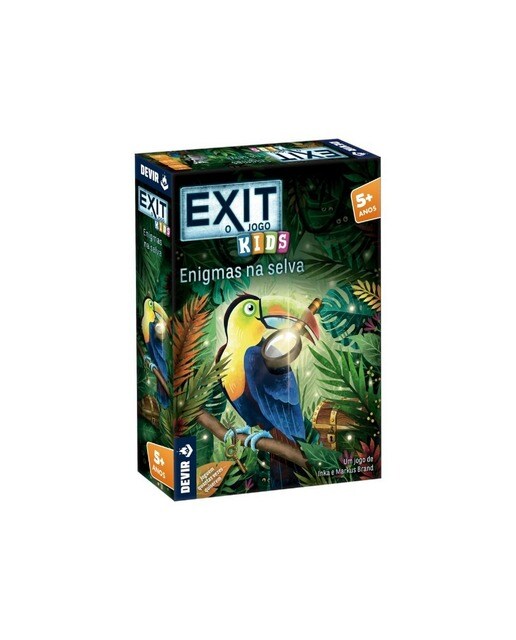 Imagem 0 de Jogo Exit Kids: Enigmas da Selva Devir