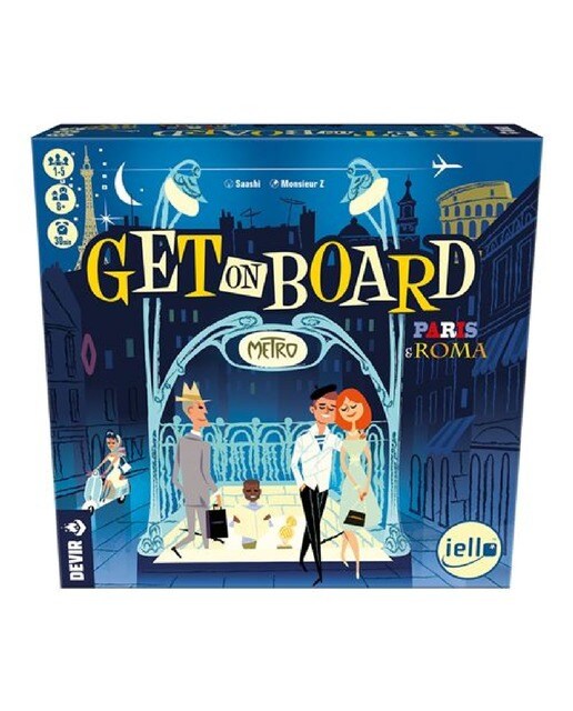 Jogo Get on Board Paris e Roma - Metro 1