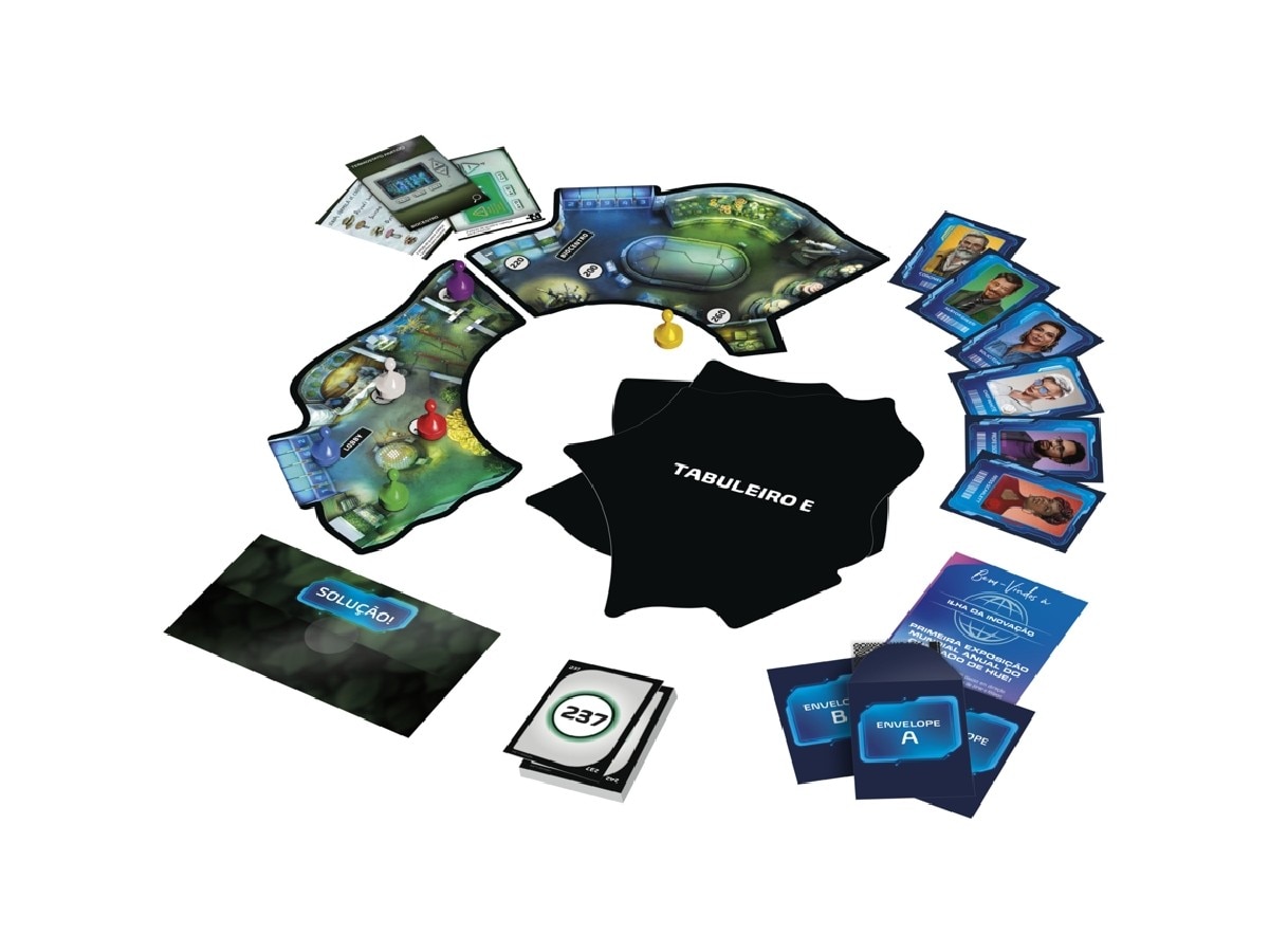 Jogo de Tabuleiro Cluedo Escape - Exposição Mundial - Hasbro Gaming 4