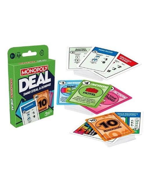 Imagem 0 de Jogo de Cartas Monopoly Deal - Hasbro Gaming