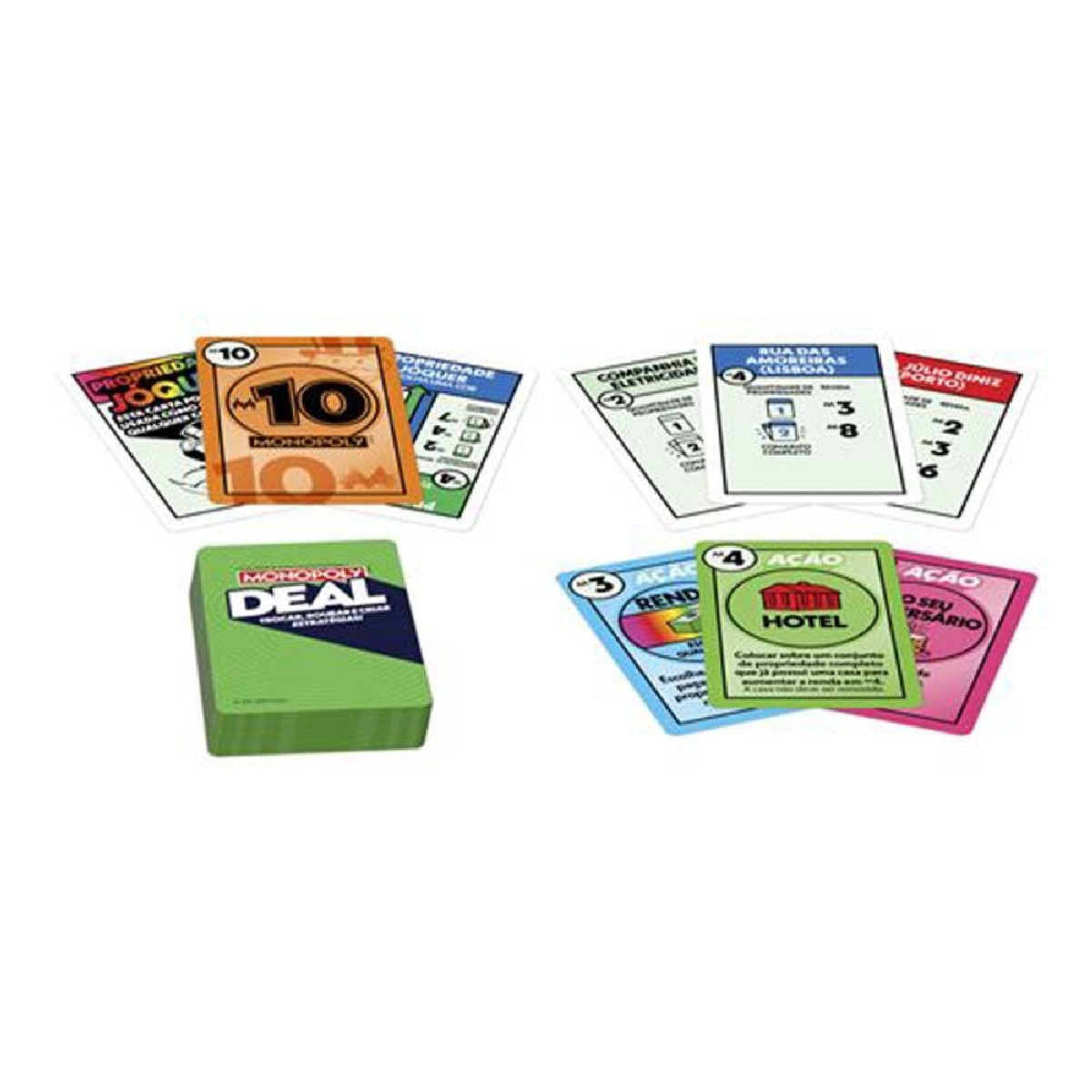 Jogo de Cartas Monopoly Deal - Hasbro Gaming 2