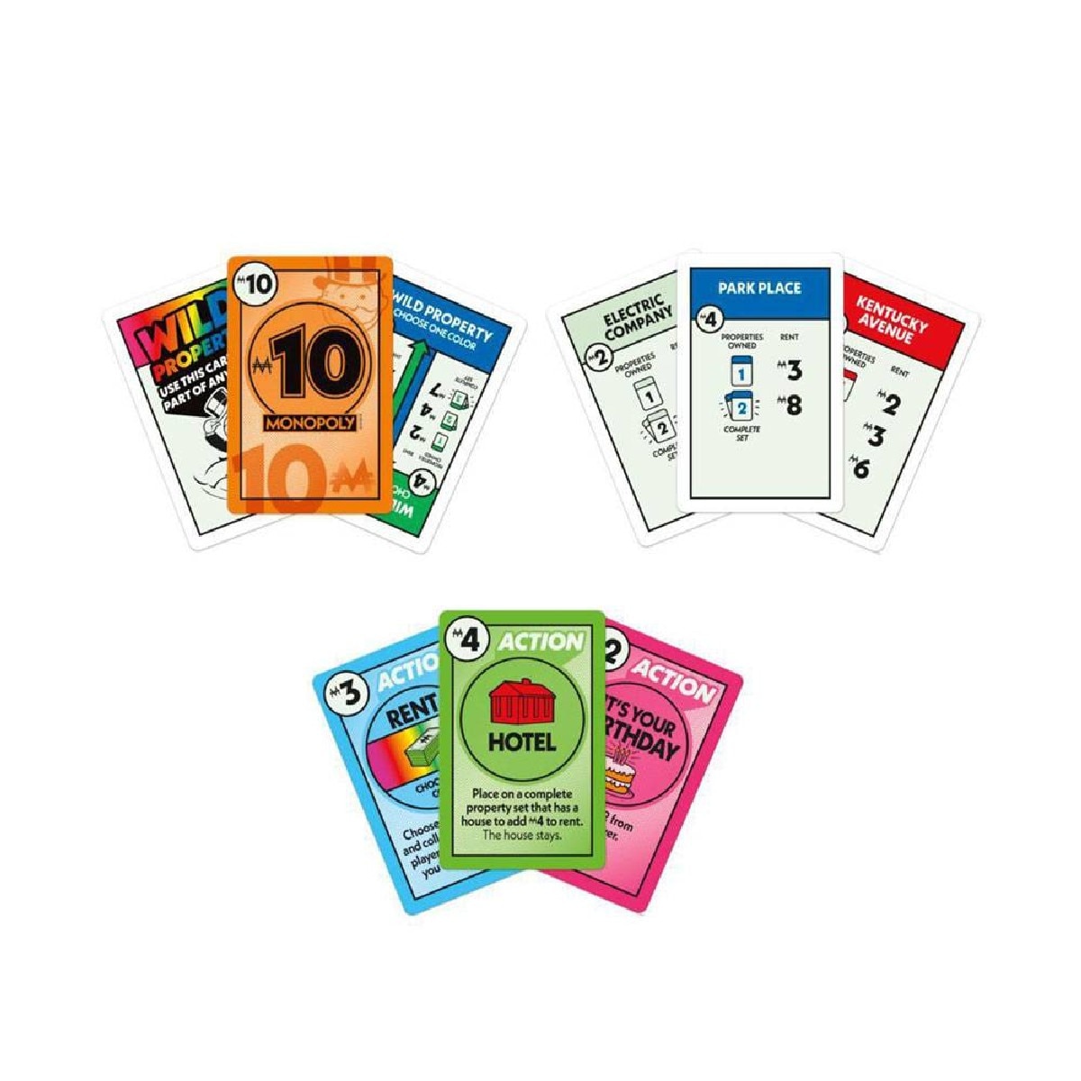 Jogo de Cartas Monopoly Deal - Hasbro Gaming 3