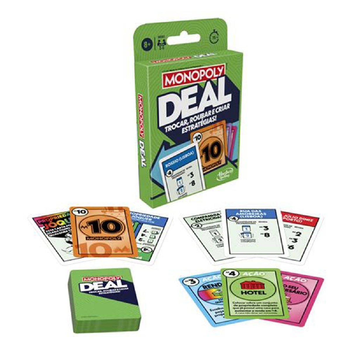 Jogo de Cartas Monopoly Deal - Hasbro Gaming 4