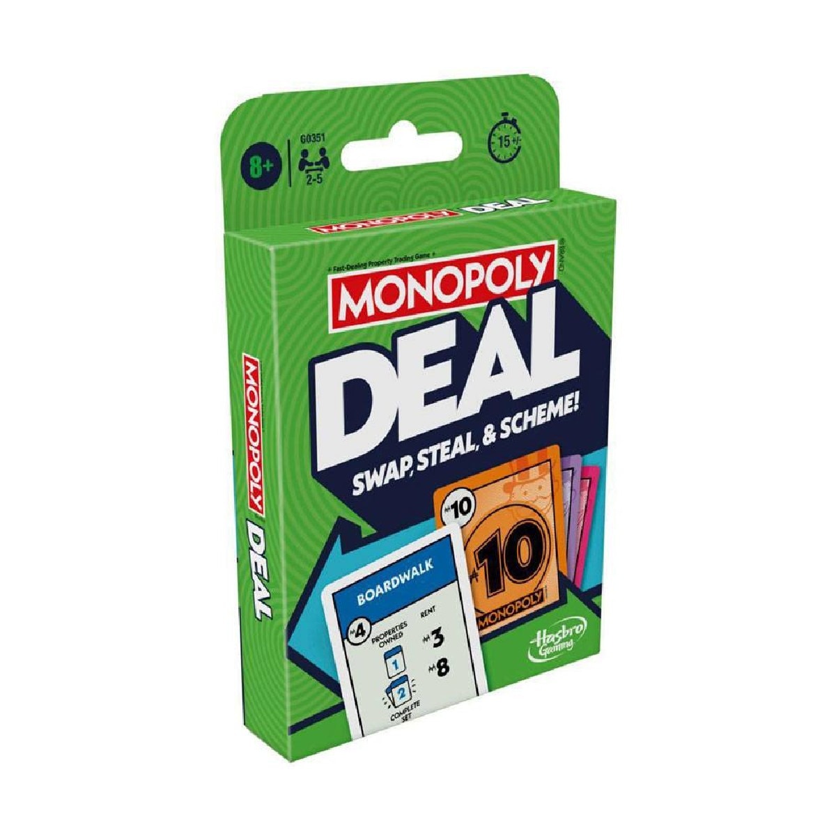 Jogo de Cartas Monopoly Deal - Hasbro Gaming 6