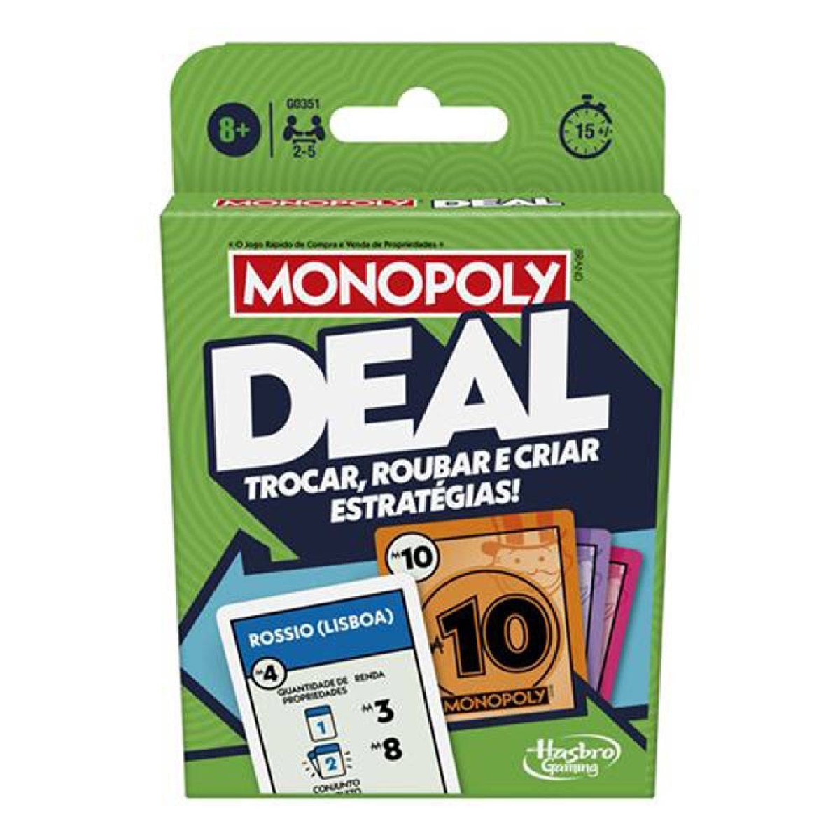 Jogo de Cartas Monopoly Deal - Hasbro Gaming 7