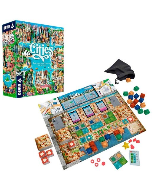 Jogo de Mesa Devir Cities 1