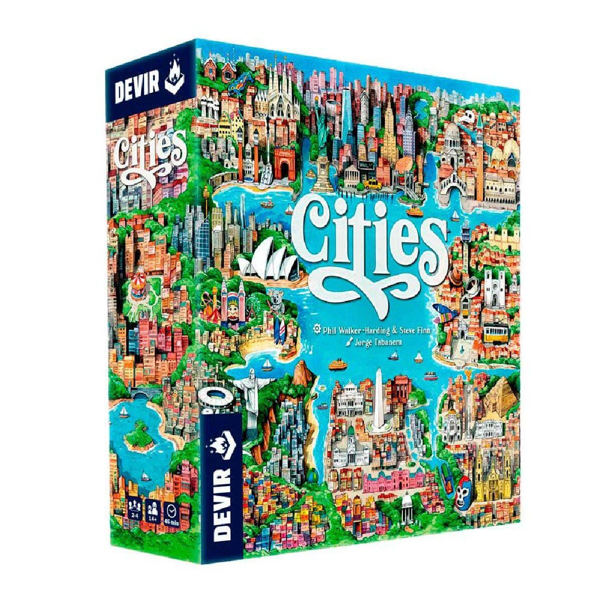 Jogo de Mesa Devir Cities 3