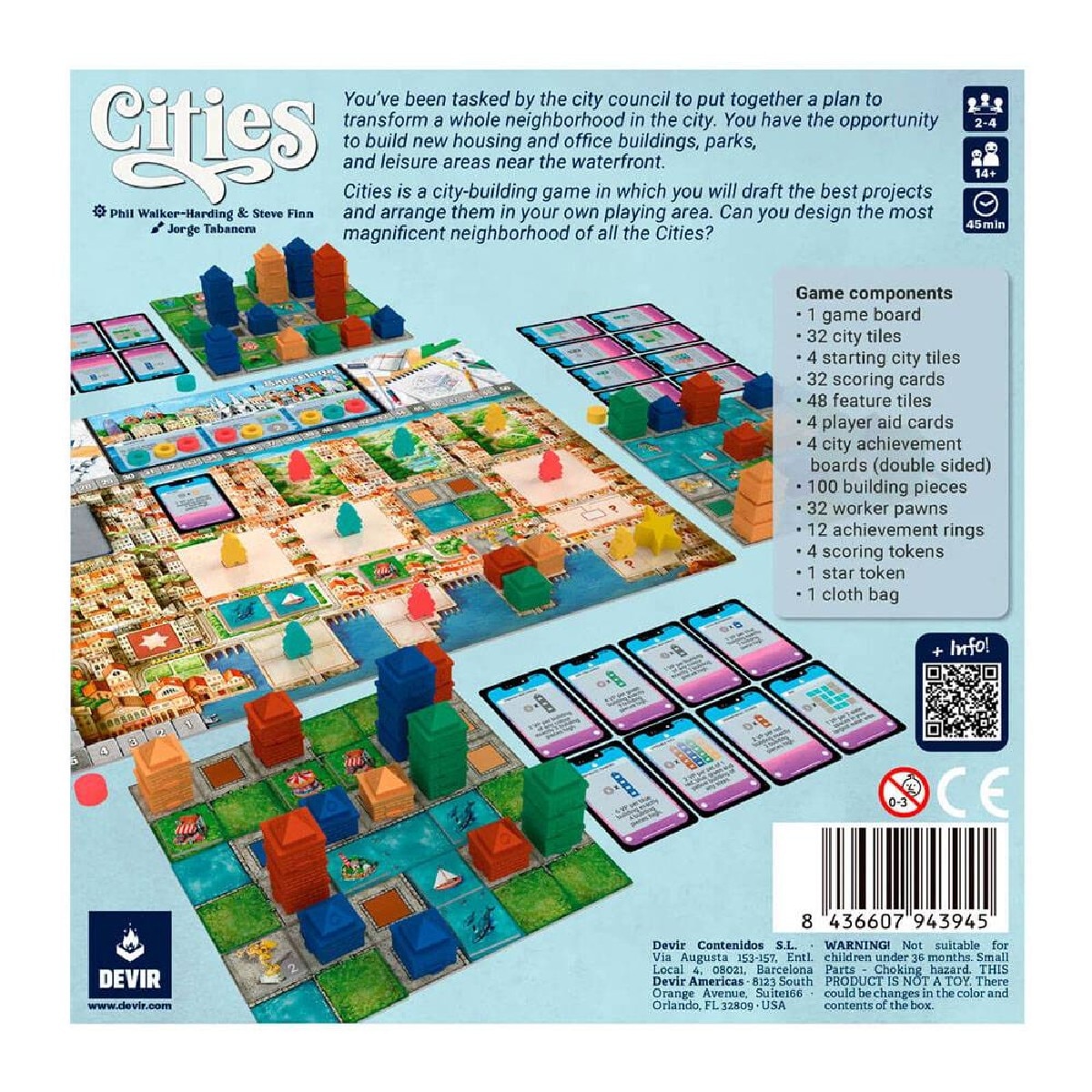 Jogo de Mesa Devir Cities 5