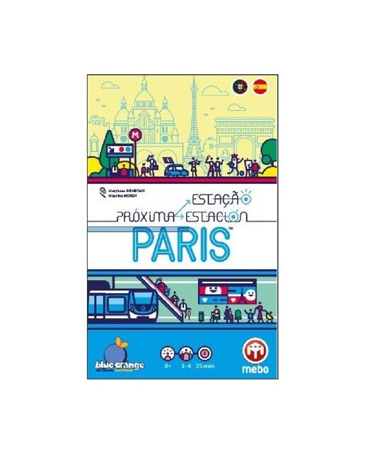 Jogo de Tabuleiro Próxima Estação: Paris 1