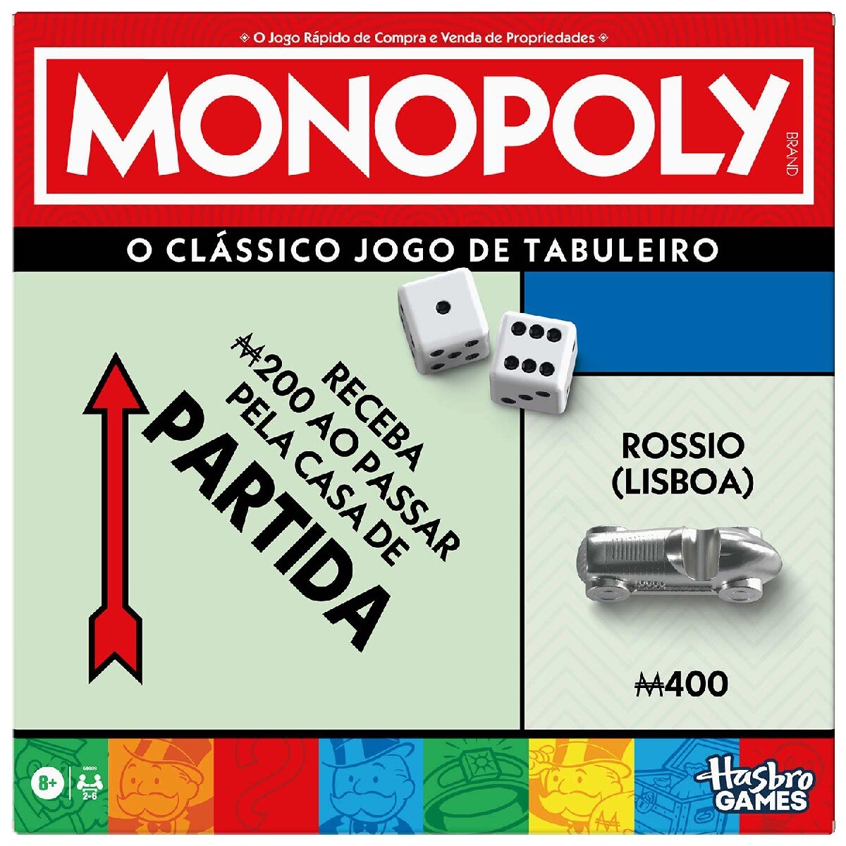 Jogo de Tabuleiro Monopoly Clássico 2
