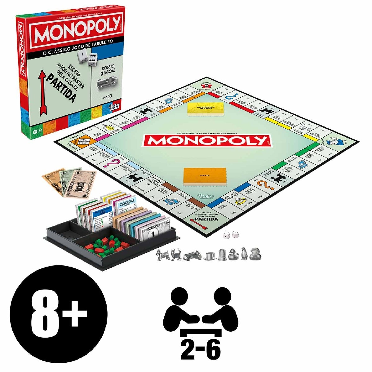 Jogo de Tabuleiro Monopoly Clássico 4