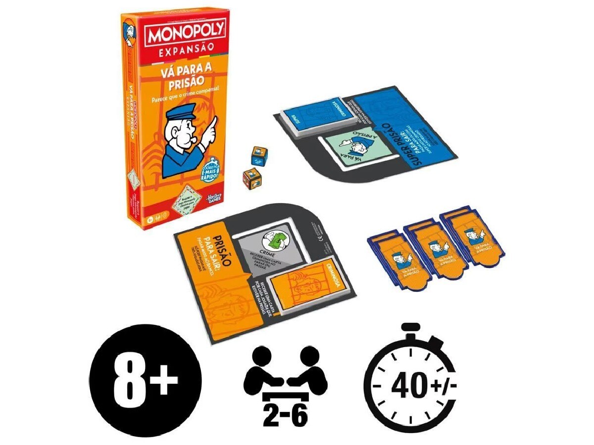 Monopoly Expansão Vai para a Prisão 2