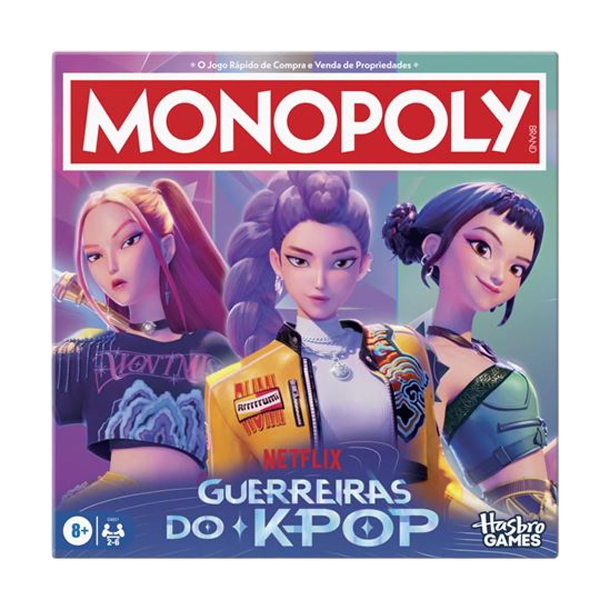 Jogo Monopoly: K-Pop Demon Hunters 2