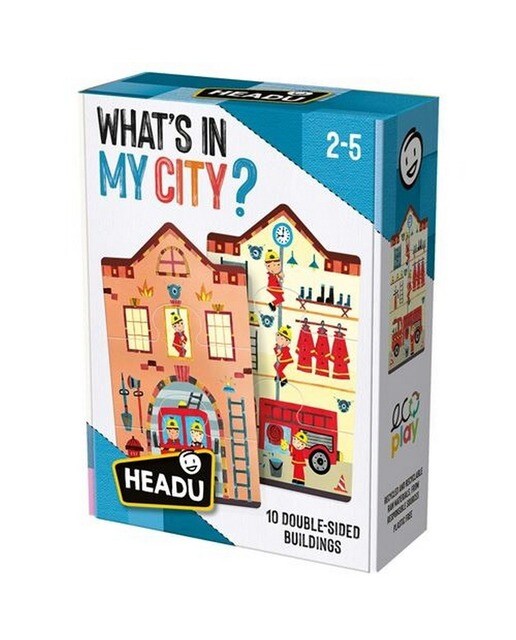 Puzzle Dupla Face What´s in My City? 1