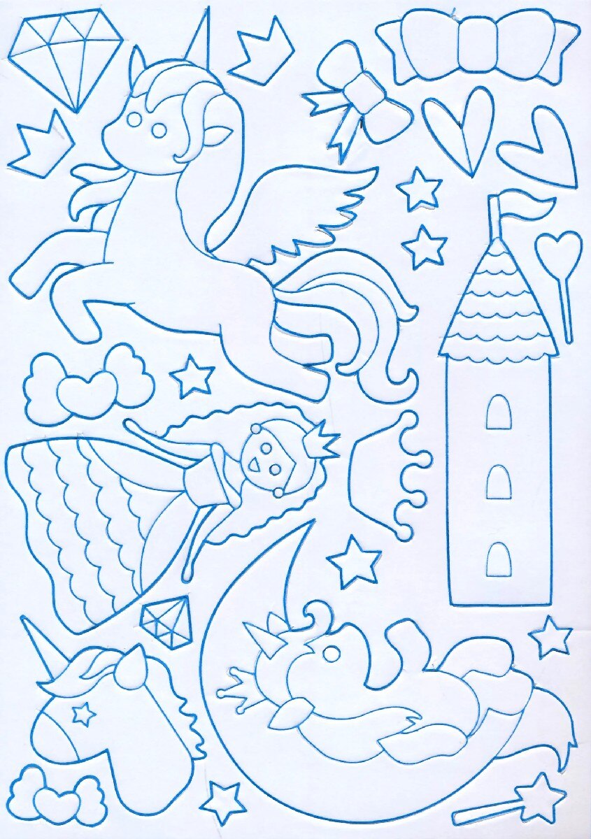 Foil Fun - Unicorn & Princess 5