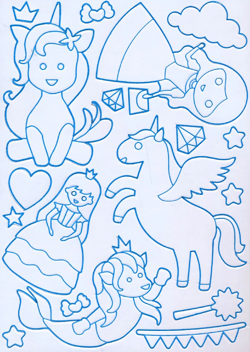 Foil Fun - Unicorn & Princess 6