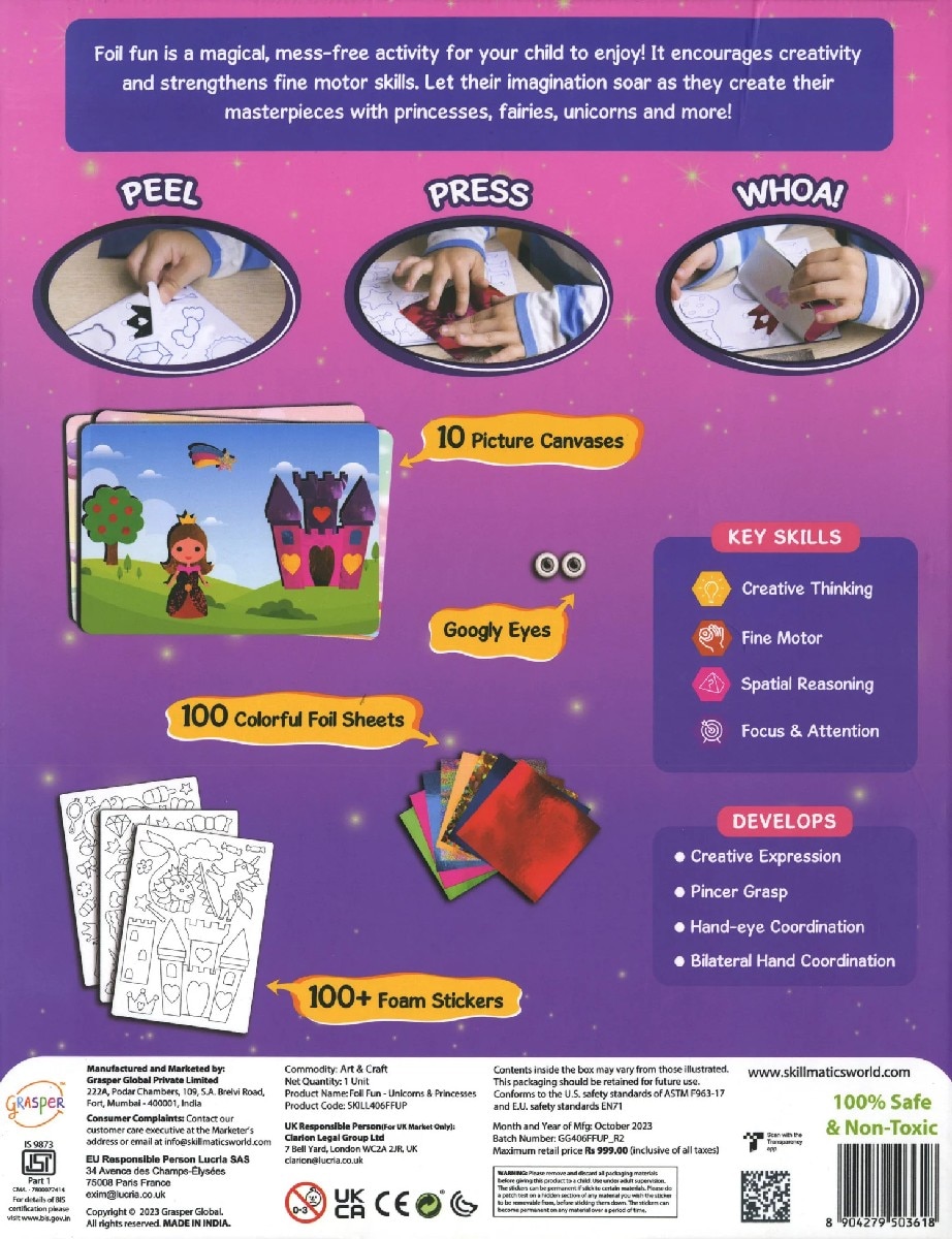 Foil Fun - Unicorn & Princess 10