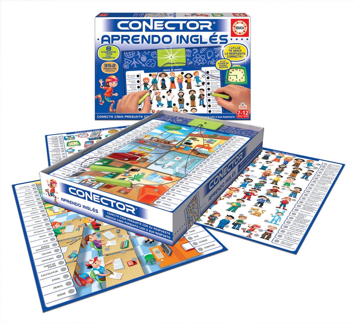 Jogo de Tabuleiro Aprendo Inglês 2