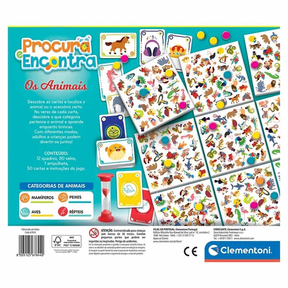 Jogo Procura e Encontra Os Animais 2