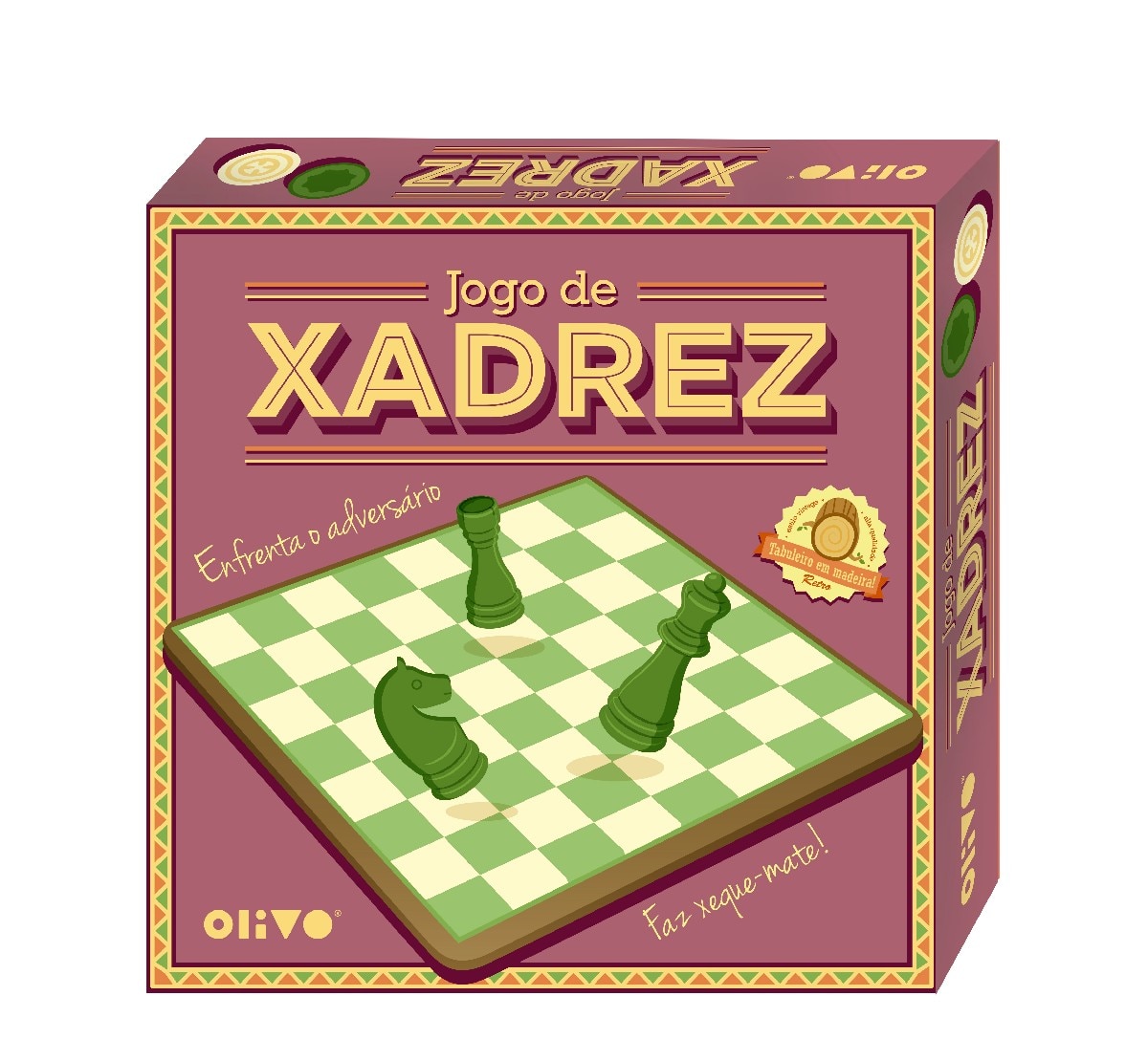 Imagem 0 de XADREZ MADEIRA FORMATO GRANDE