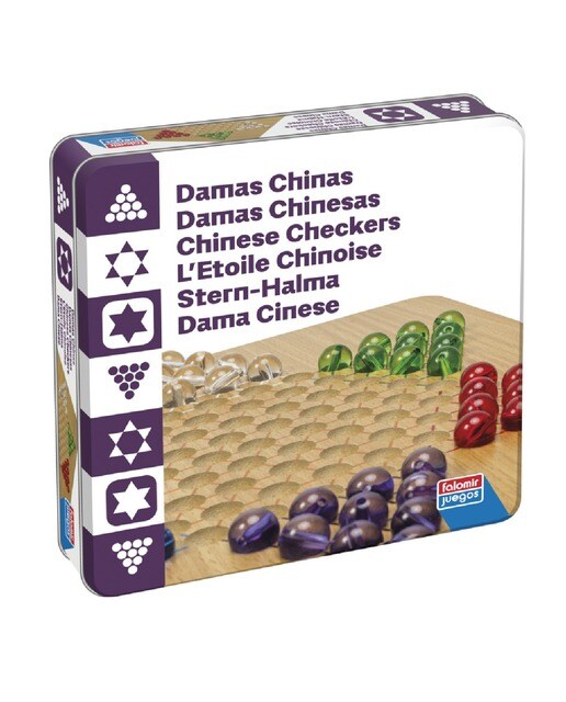 Imagem 0 de Damas Chinesas - Caixa de Lata