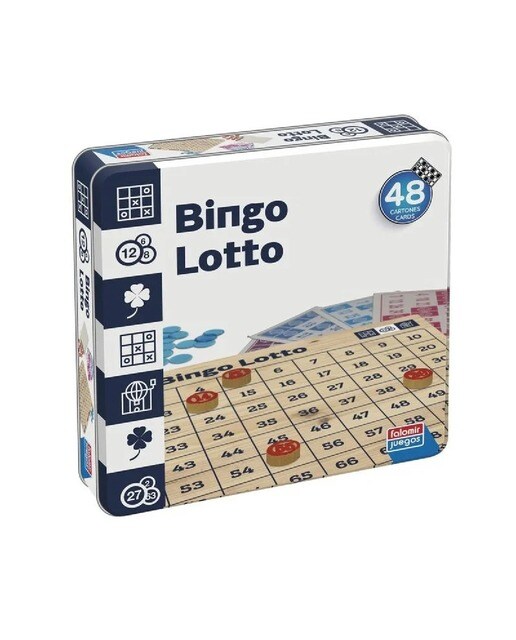 Imagem 0 de Bingo Lotto: caixa de lata