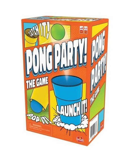 Party Game - Pong Party - Ping Pong Balls That Bounce - For 1