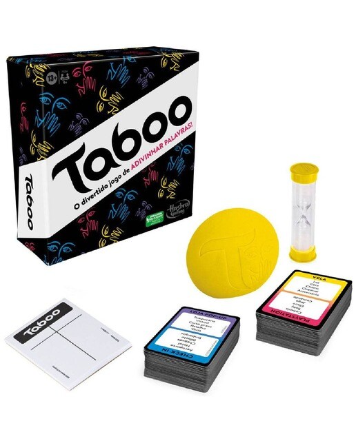 Imagem 0 de Jogo de Tabuleiro Jogo Taboo - Hasbro