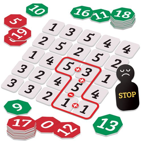 Jogo Labirinto dos Números - Cálculo e Velocidade Mental 2