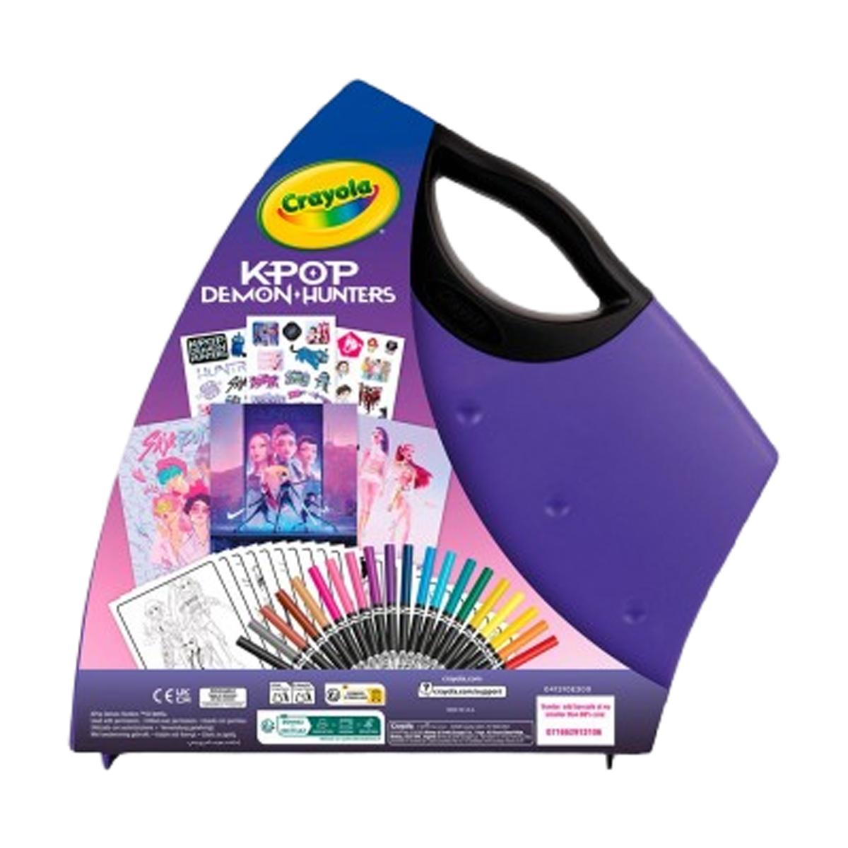 K-POP Demon Hunters - Super Maleta Trendy Crayola 4
