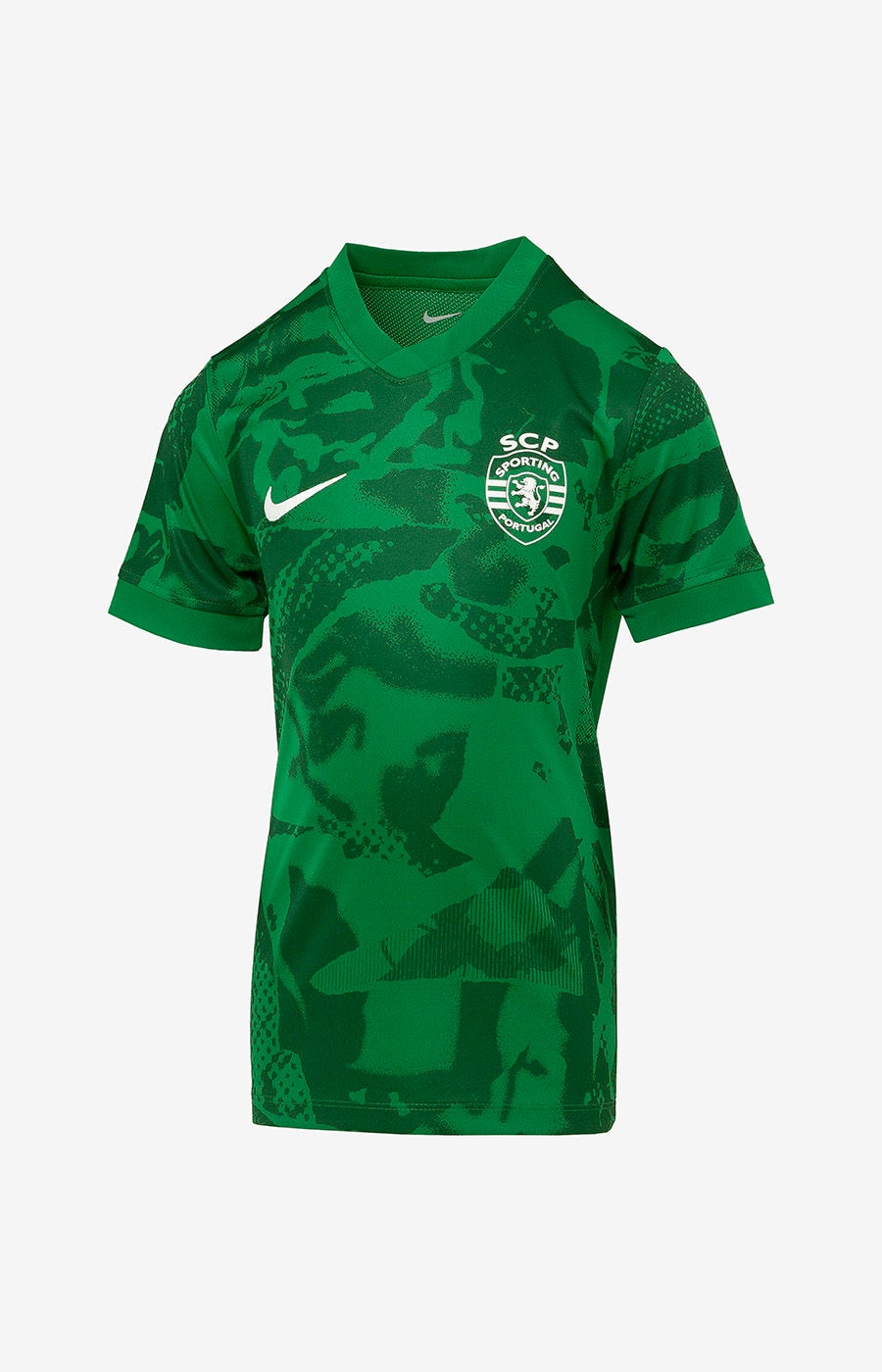 Imagem 0 de T-Shirt Verde de Aquecimento Criança Sporting C.P. 25/26