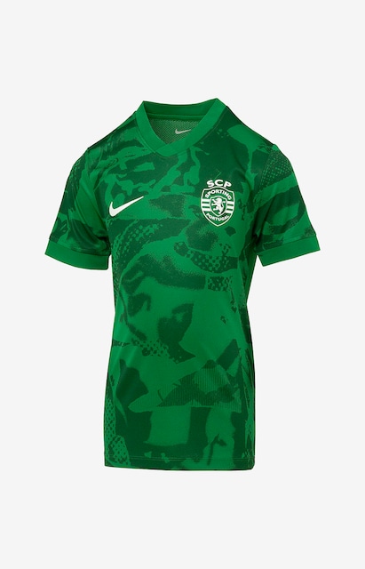 Imagem 0 de T-Shirt Verde de Aquecimento Criança Sporting C.P. 25/26