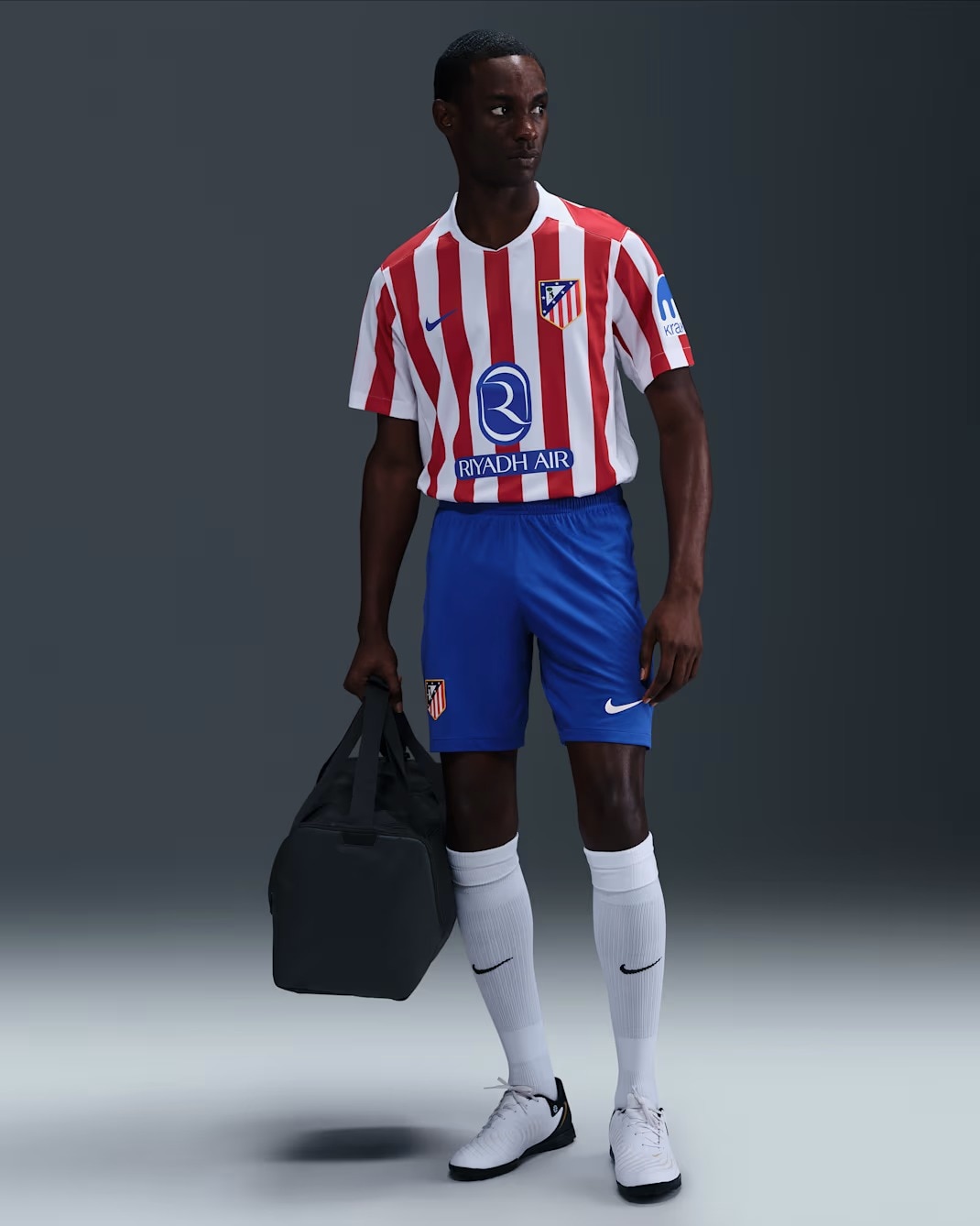 Calções de Homem 1.º Equipamento Atlético de Madrid 2025-2026 Stadium Azul-1