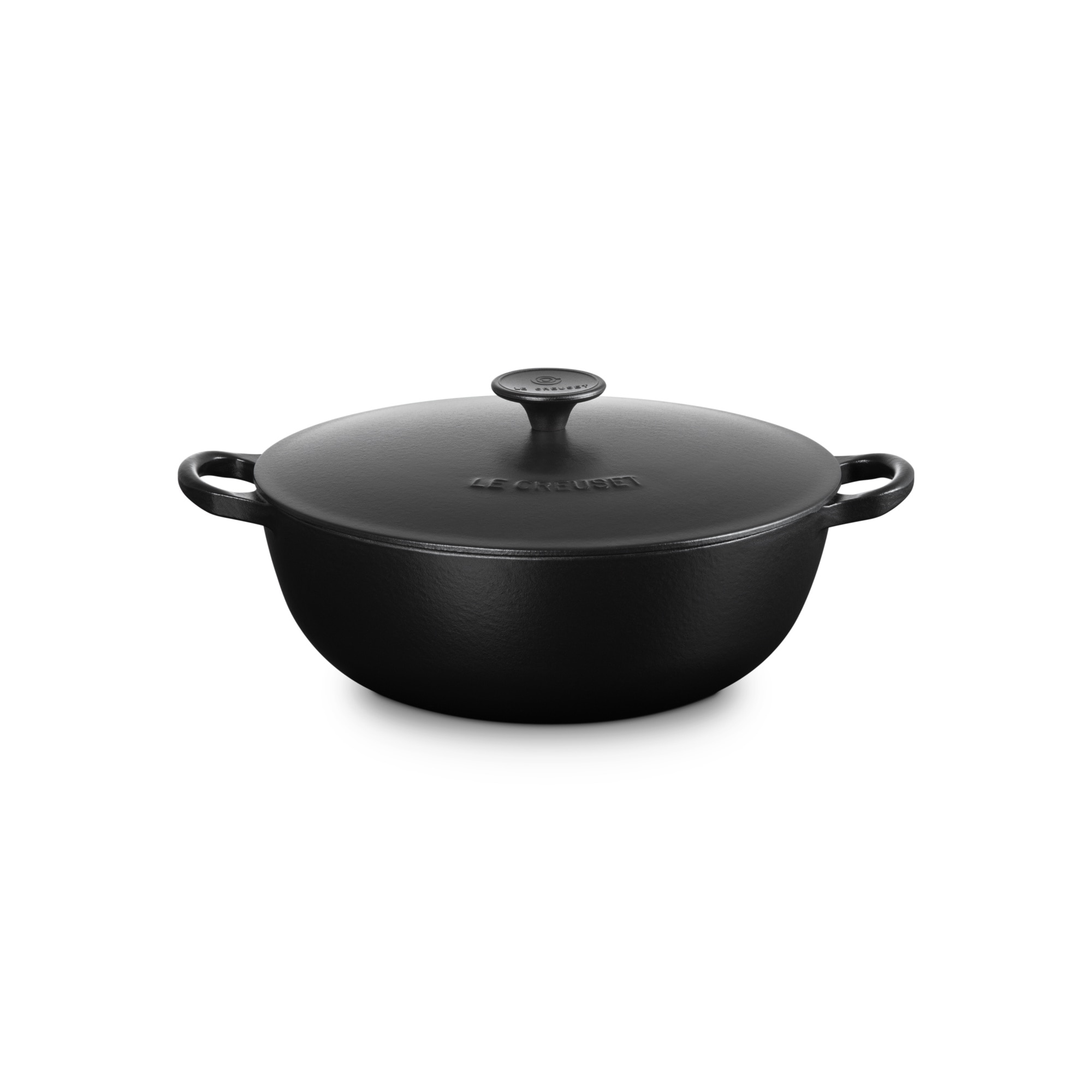 Marmita de ferro fundido Le Creuset Preto mate-2