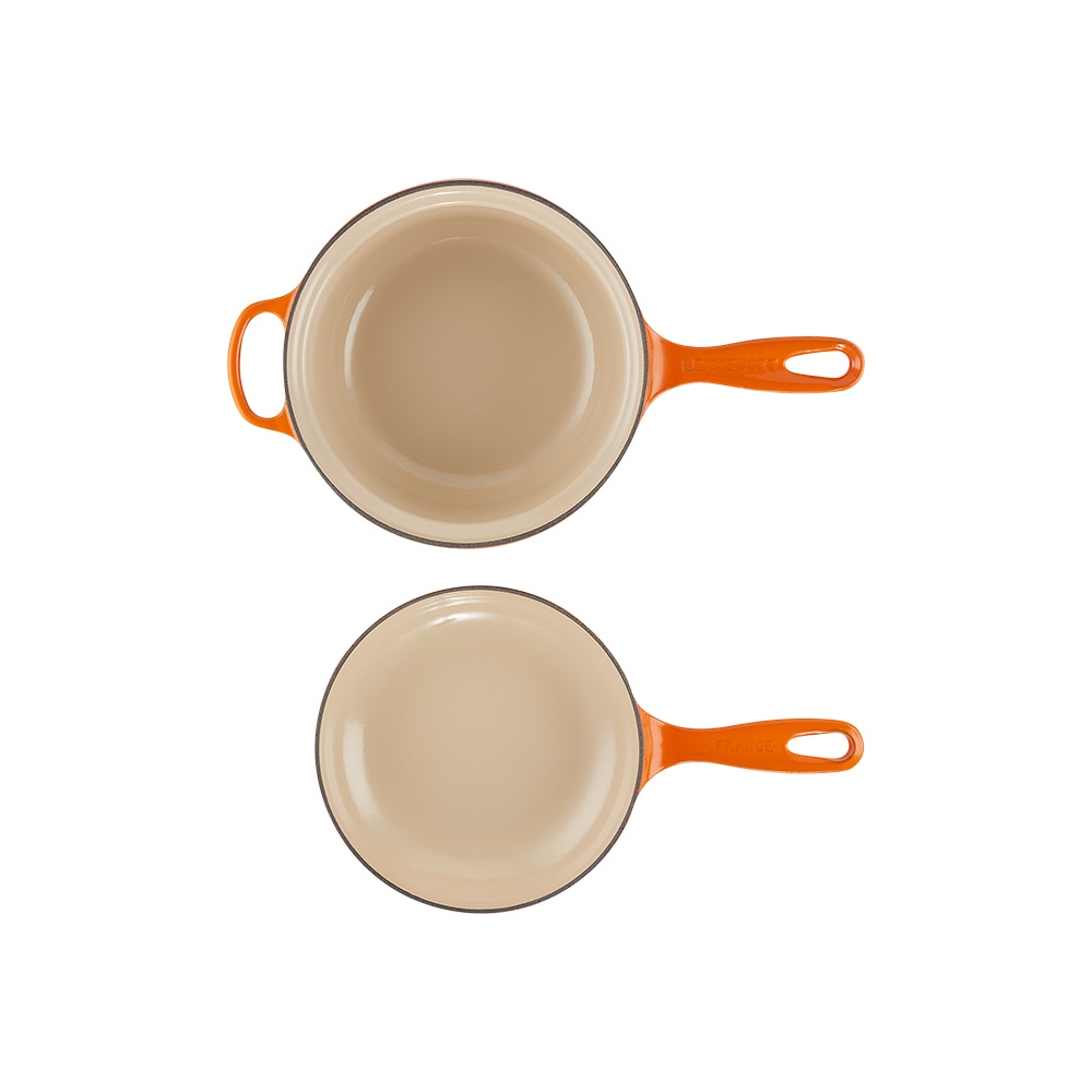 Caçarola 2 em 1 de ferro fundido Le Creuset Vulcânico-2