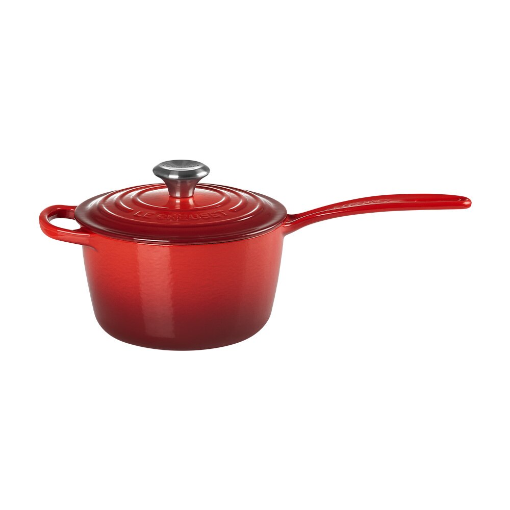 Tacho de ferro fundido com cabo Le Creuset Cereja-2