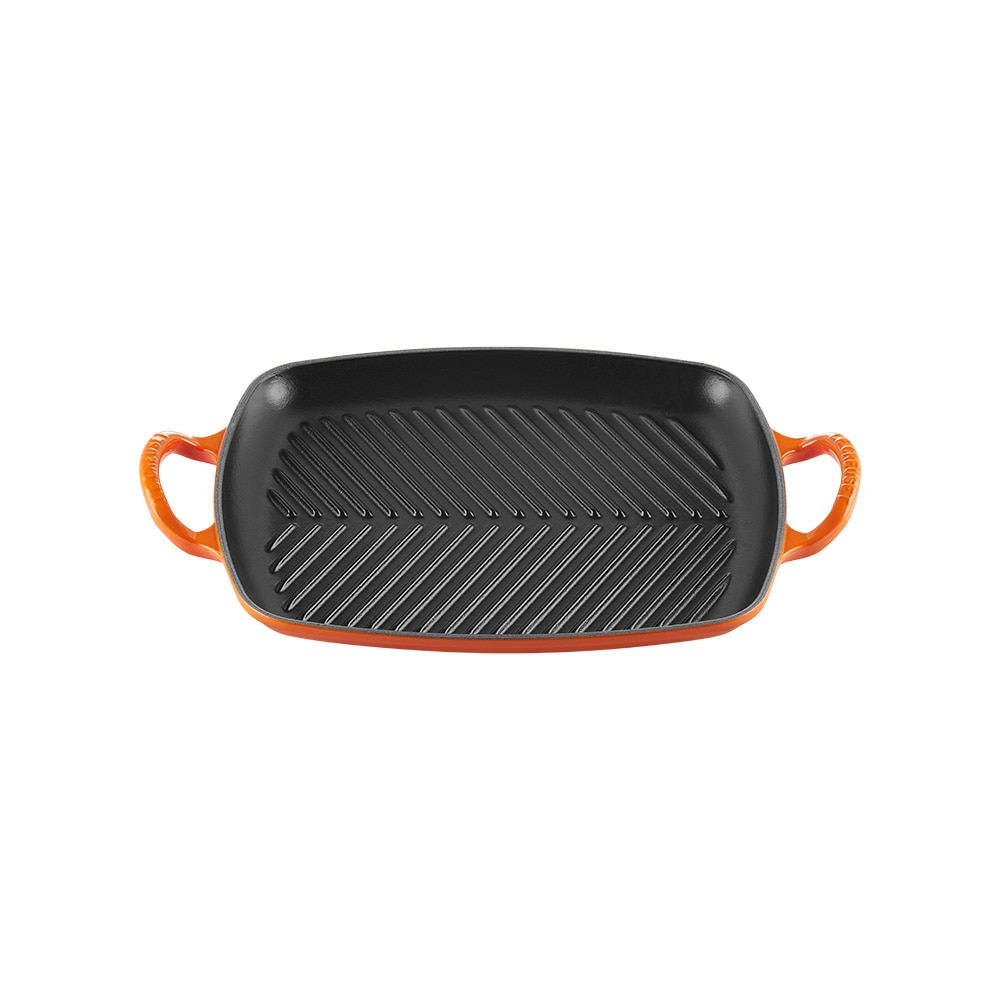 Grelhador retangular de ferro fundido Le Creuset Vulcânico-2